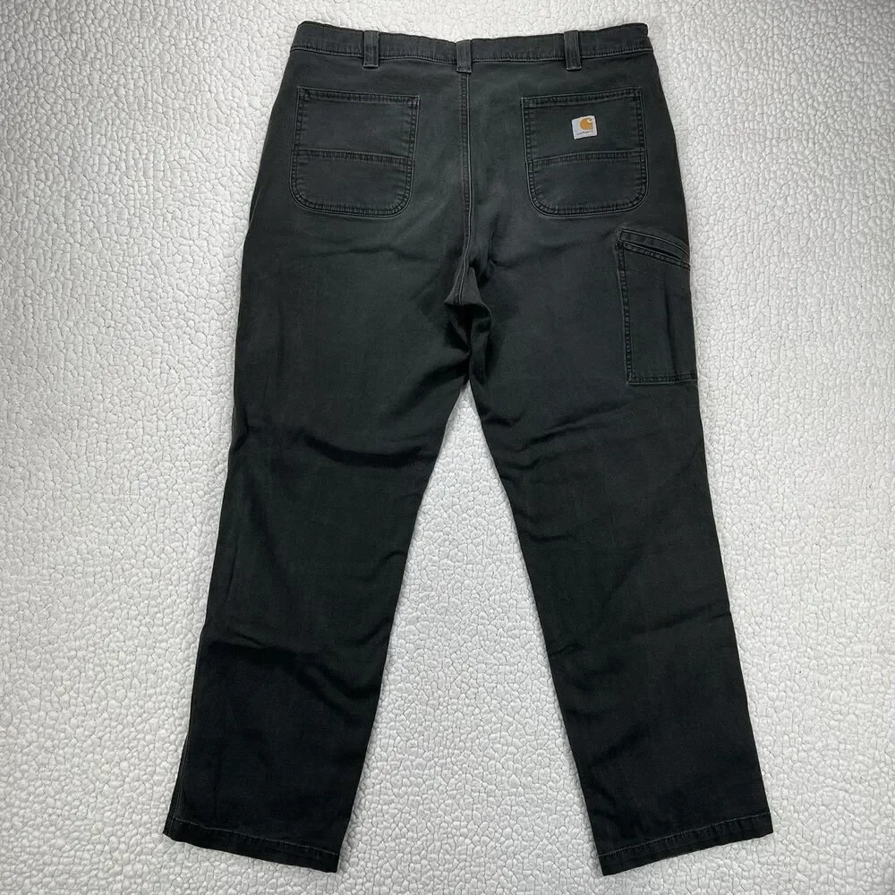 Carhartt Rugged Flex Canvas Work Pant Men's 40x34 (Actual 38x32) Relaxed Fit - Picture 3 of 12